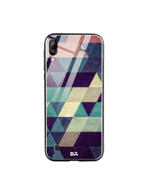 

DailyObjects Multicoloured Samsung Galaxy M10 Glass Case Cover, Multi