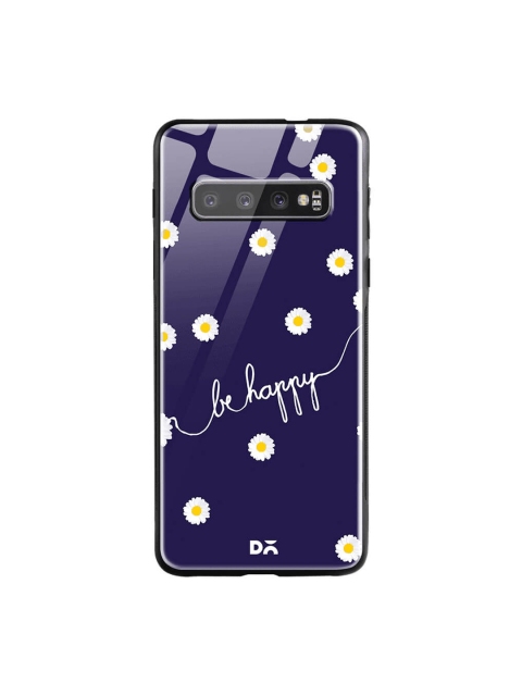 

DailyObjects Blue Samsung Galaxy S10 Glass Case Cover