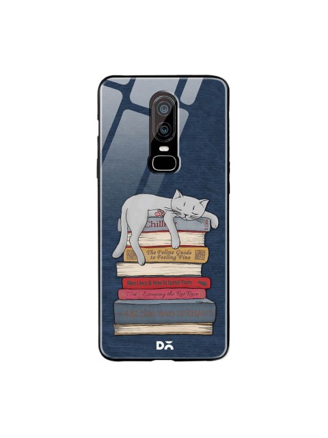 

DailyObjects Multicoloured OnePlus 6 Glass Case Cover, Multi