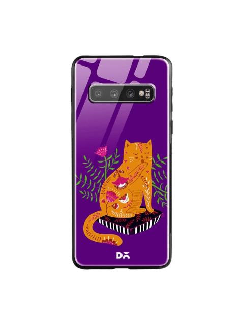 

DailyObjects Purple Samsung Galaxy S10 Glass Case Cover