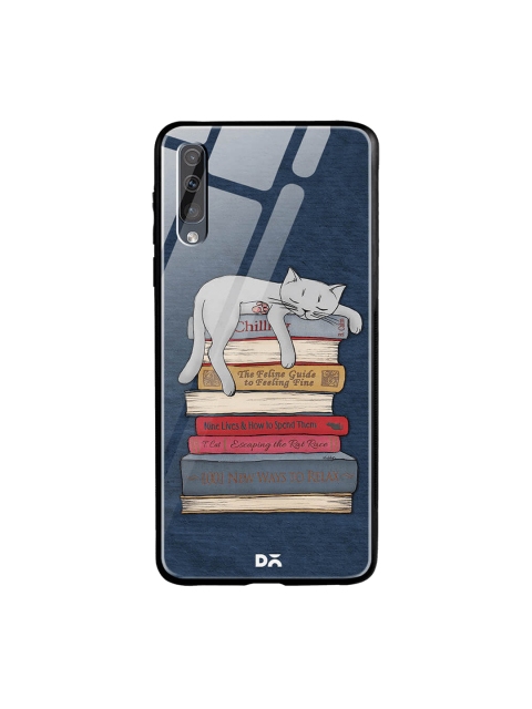 

DailyObjects Multicoloured Printed Samsung Galaxy A70 Glass Case Cover, Multi