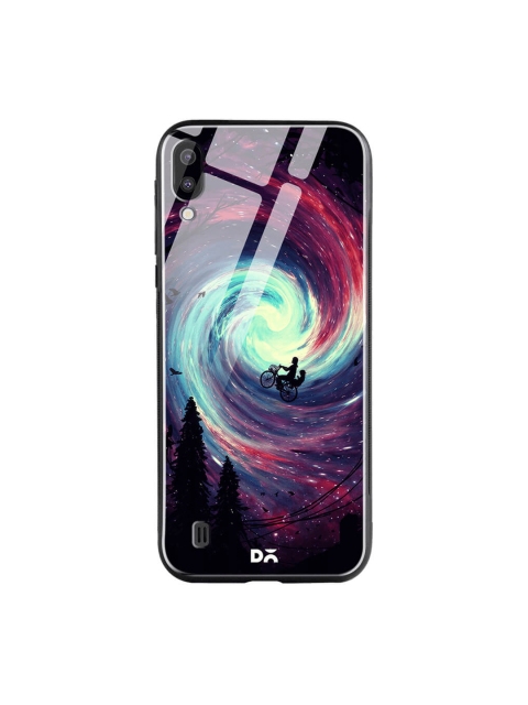 

DailyObjects Multicoloured Samsung Galaxy M10 Glass Case Cover, Multi
