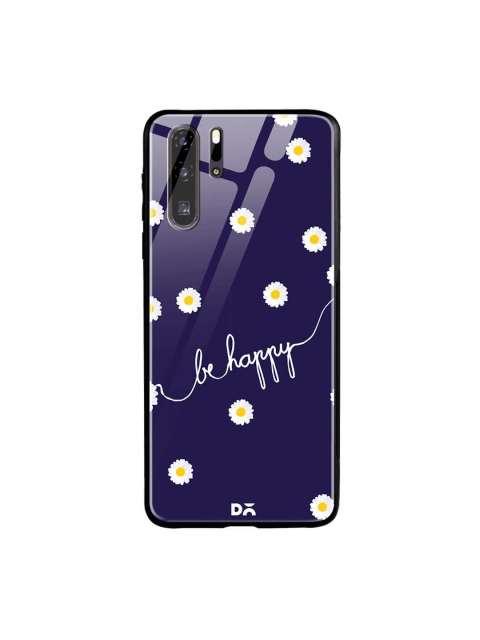 

DailyObjects Blue Printed Huawei P30 Pro Glass Case Cover