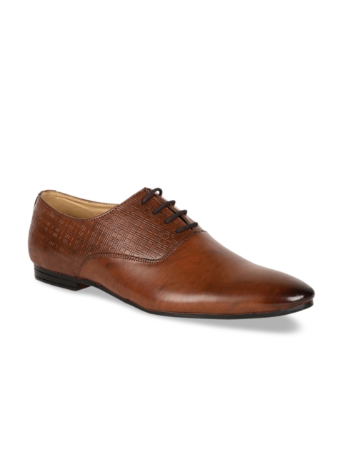 

Respiro Men Brown Synthetic Leather Formal Oxfords