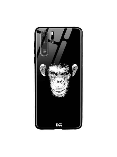

DailyObjects Black Huawei P30 Pro Glass Case Cover