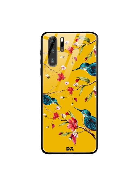 

DailyObjects Multicoloured Melody Birds Huawei P30 Pro Glass Case, Multi