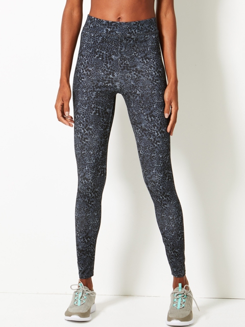 

Marks & Spencer Women Grey Printed Tights