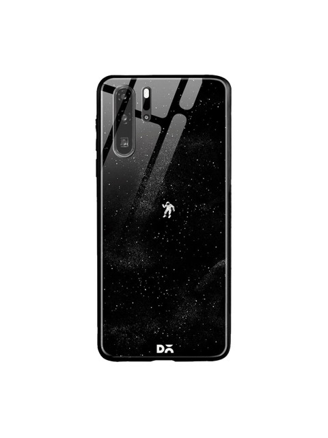 

DailyObjects Black Huawei P30 Pro Glass Case Cover