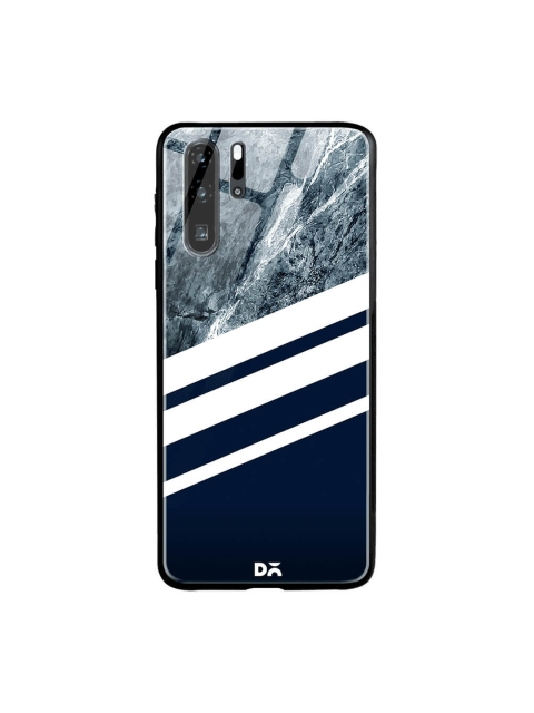 

DailyObjects Blue & White Marble Huawei P30 Pro Glass Case