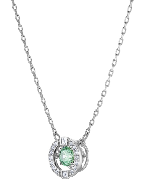 

SWAROVSKI SPARKLING DC:NECKLACE GREEN CZFG/CRY/RHS
