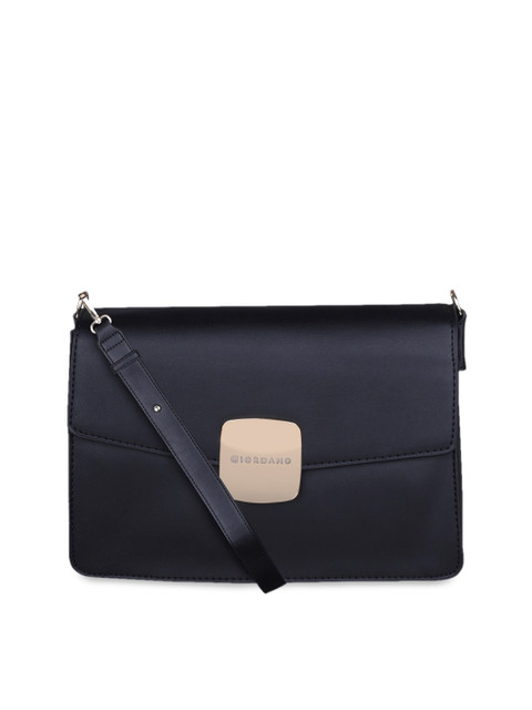 

GIORDANO Black Solid Sling Bag