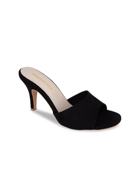 

Signature Sole Women Black Solid Heels