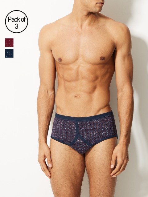 

Marks & Spencer Men Pack of 4 Assorted Briefs T146782CBURGUNDY