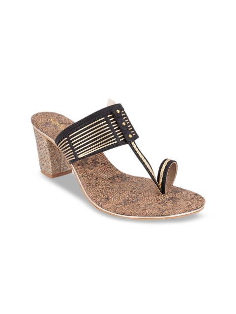 

Signature Sole Women Black Solid Heels