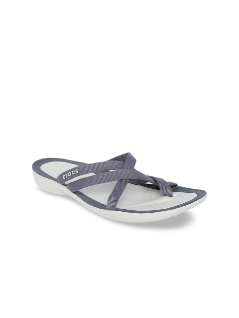 

Crocs Women Grey Solid Slip-On