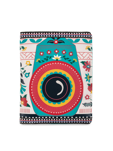 

Chumbak Unisex White Printed Passport Holder