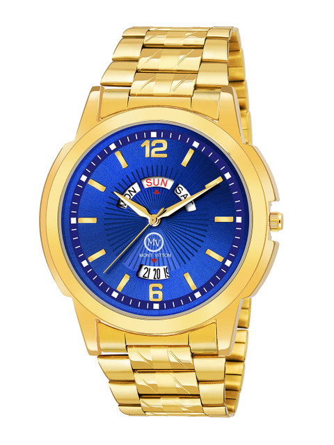 

MONTVITTON Men Blue Analogue Watch MV11045