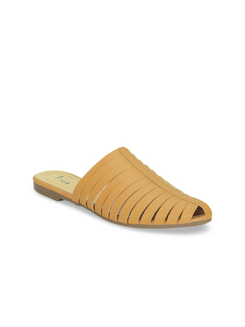 

Kielz Women Beige Solid Mules