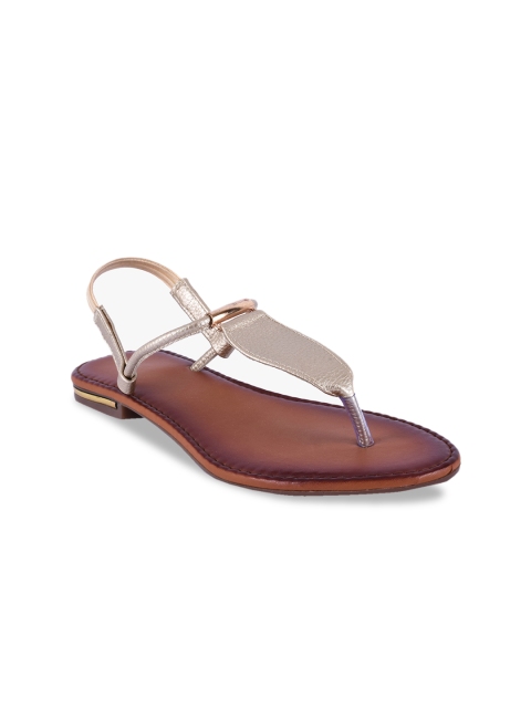 

BuckleUp Women Black Solid Open Toe Flats