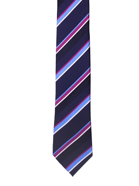 

Tossido Blue Woven Design Broad Tie