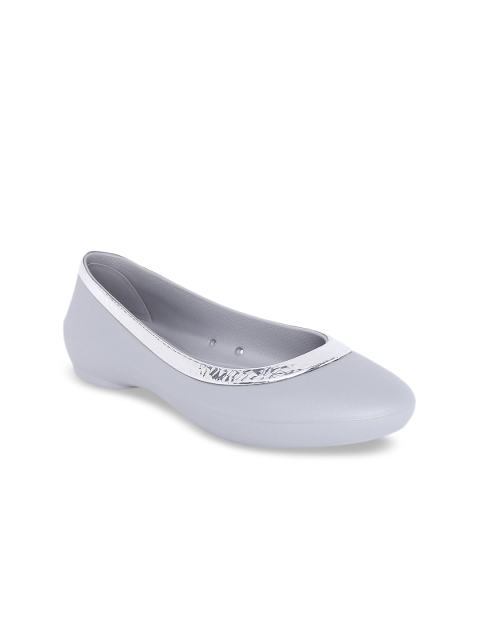

Crocs Lina Women Grey Solid Ballerinas