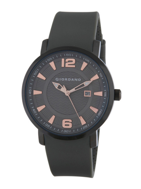 

GIORDANO Men Black Analogue Watch
