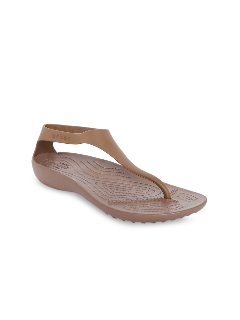 

Crocs Serena Women Brown Solid Slip-On