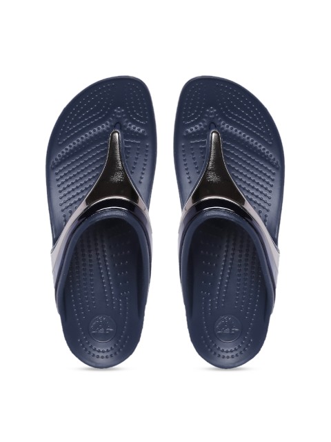 

Crocs Sloane Women Navy Blue Solid Thong Flip-Flops