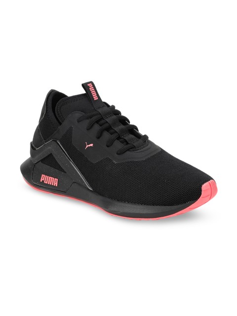 

Puma Women Black Textile Training or Gym Shoes