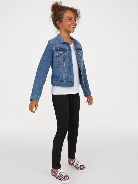 

H&M Girls 3-Pack Skinny Fit Jeans, Black