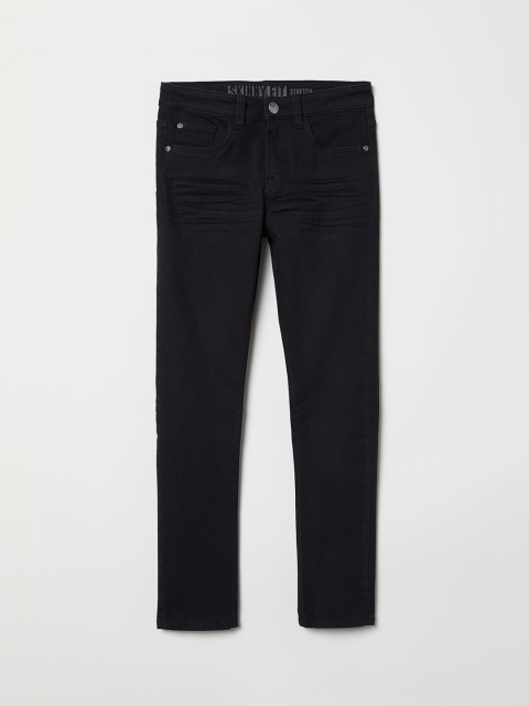 

H&M Boys Black Twill Jeans Skinny Fit