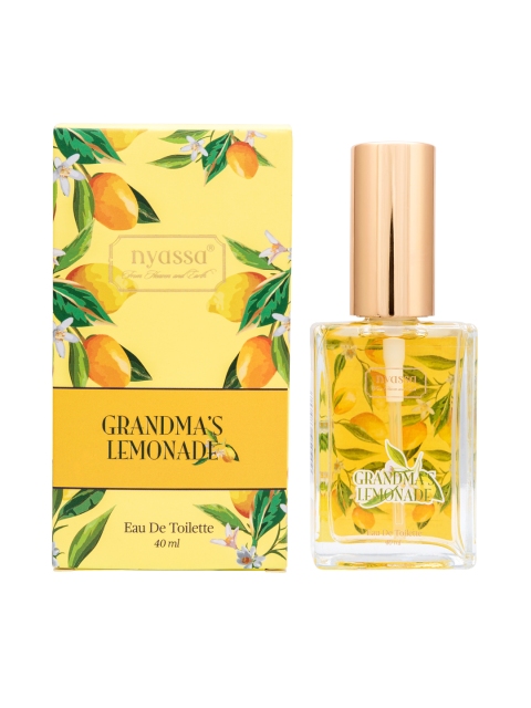 

Nyassa Unisex Grandma's Lemonade Eau De Toilette 40ml, Yellow