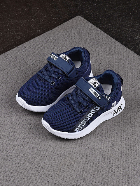 

Walktrendy Kids Unisex Navy Blue Slip-On Sneakers