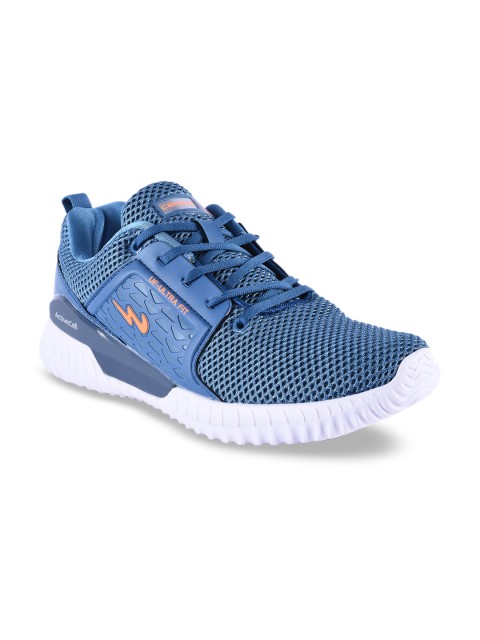 

Campus Men Blue Mesh Running Shoes