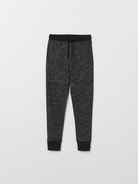 

H&M Boys Black Solid Joggers