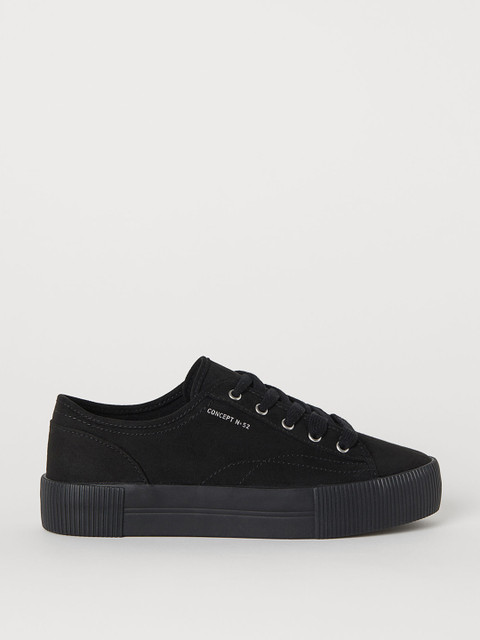 

H&M Women Black Platform trainers