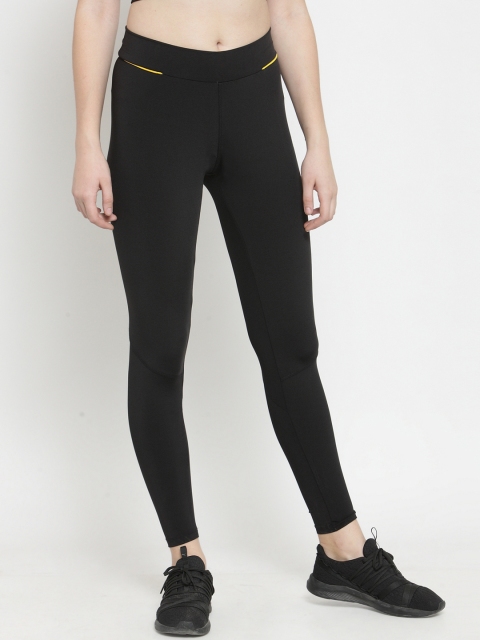 

Bukkum Women Black Solid Slim-Fit Tights