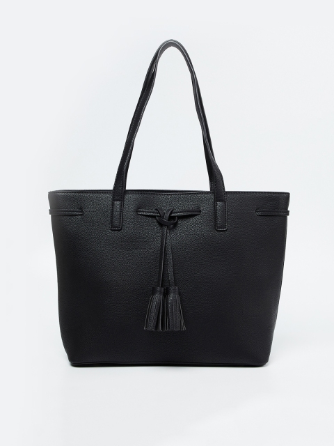 

CODE by Lifestyle Black Solid Shoulder Bag