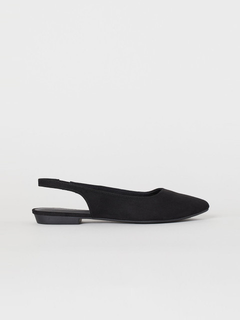 

H&M Women Black Ballet Pumps