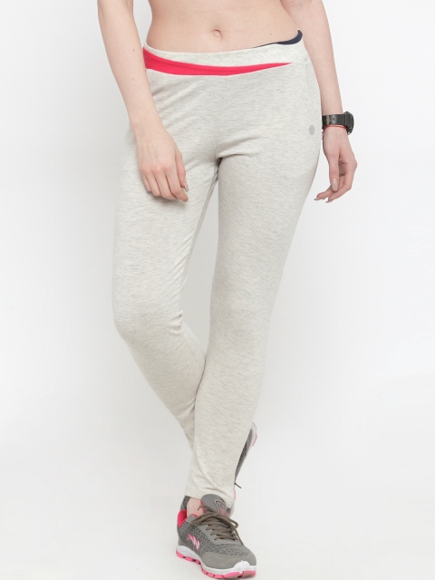 

Bukkum Women Off-White Solid Slim-Fit Tights