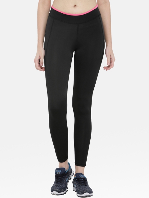 

Bukkum Women Black Solid Slim-Fit Tights