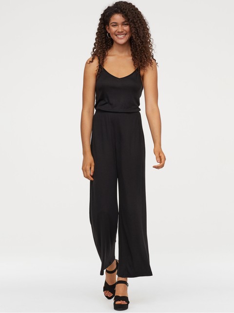 

H&M Black Jersey Jumpsuit