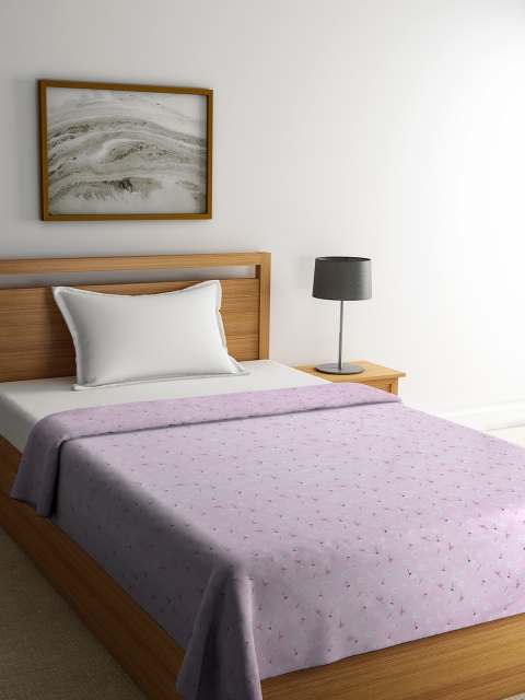 

Trident Pink Floral Mild Winter 90 GSM Single Bed Dohar