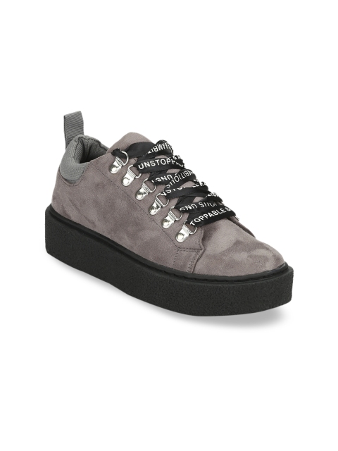 

Truffle Collection Women Grey Sneakers
