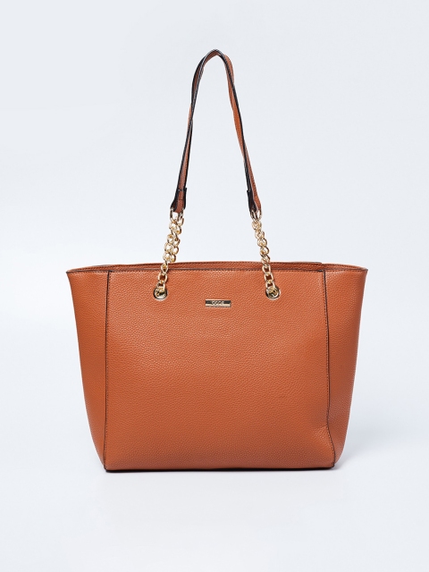 

CODE by Lifestyle Tan Solid Shoulder Bag