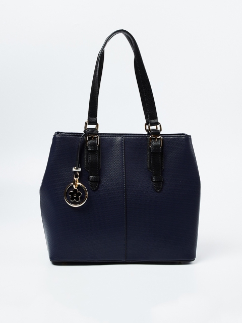 

CODE by Lifestyle Navy Blue Solid Shoulder Bag