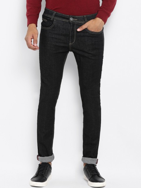 

Mufti Men Black Slim Fit Mid-Rise Clean Look Stretchable Jeans