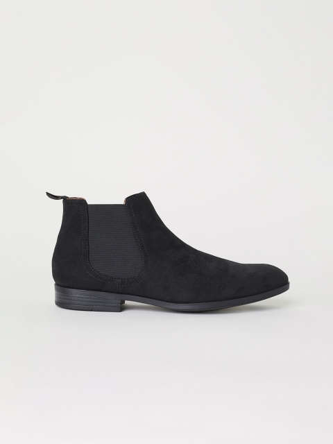 

H&M Men Black Chelsea Boots