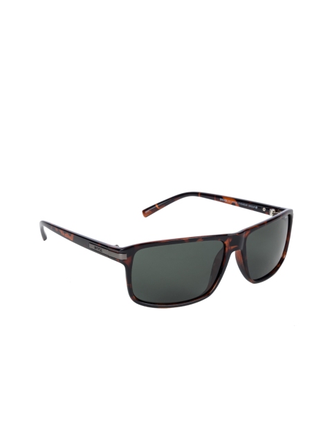 

INVU Men Rectangle Sunglasses B2633E, Green
