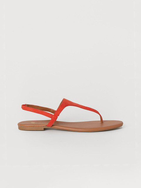 

H&M Women Orange Sandals